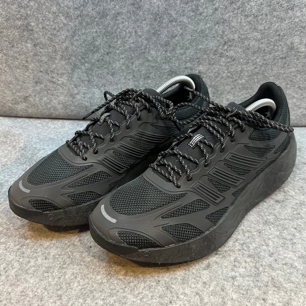 Adidas Adizero Aruku Mens Triple Black Chunky Running Shoes Sneakers Men's 11